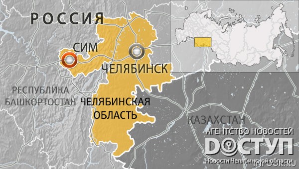 Карта Челябинска Фото
